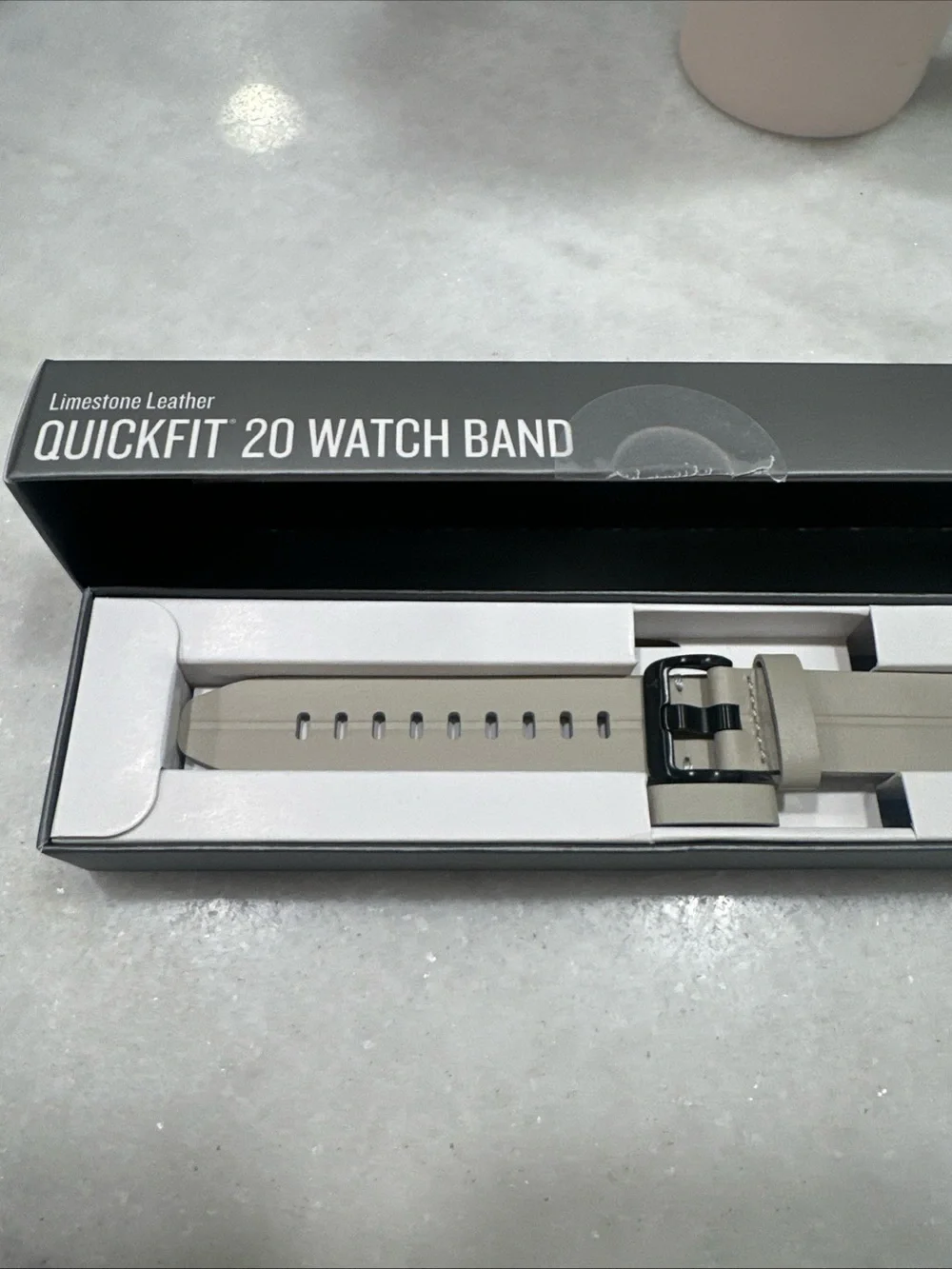 garmin limestone leather